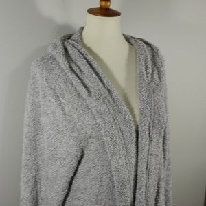 Top: NEW Long Open Cozy Hoodie